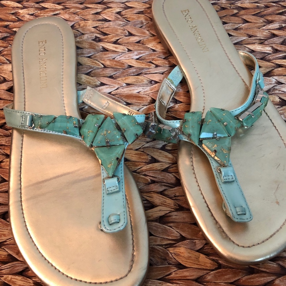 Jeweled sandals
